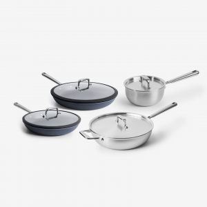 Misen 8-Piece Mixed Metal Cookware Set