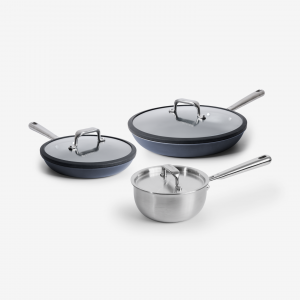 Misen 6-Piece Mixed Metal Cookware Set