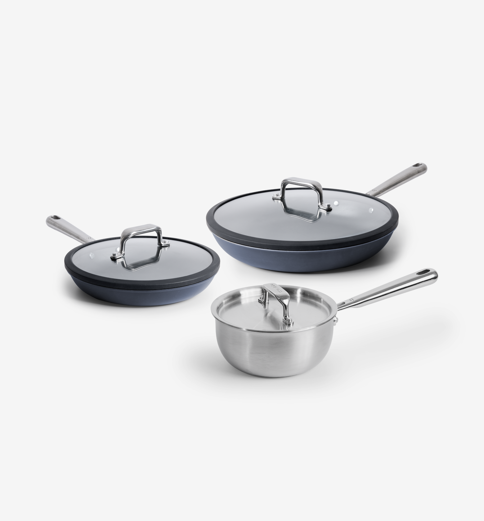 Misen 6-Piece Mixed Metal Cookware Set