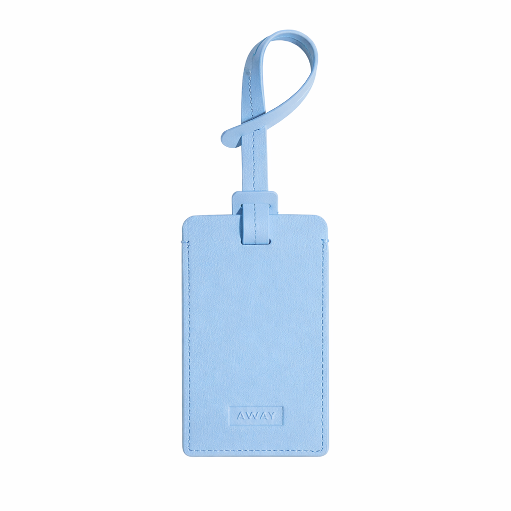 Away The Luggage Tag in Opal Blue