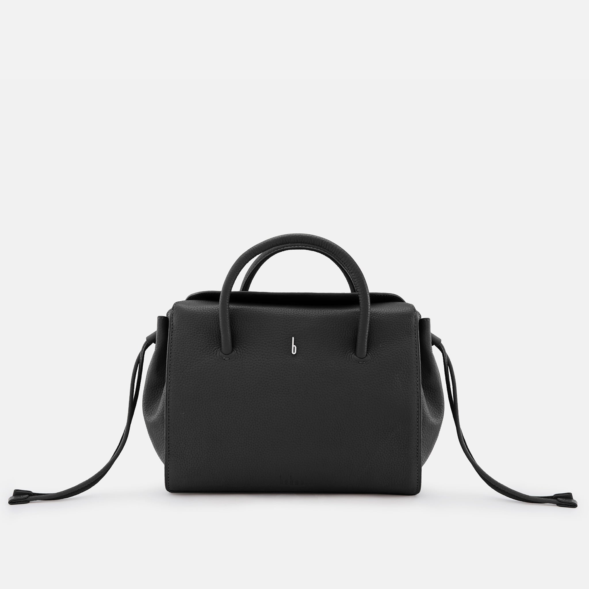 Behno SERENA SATCHEL PEBBLE BLACK
