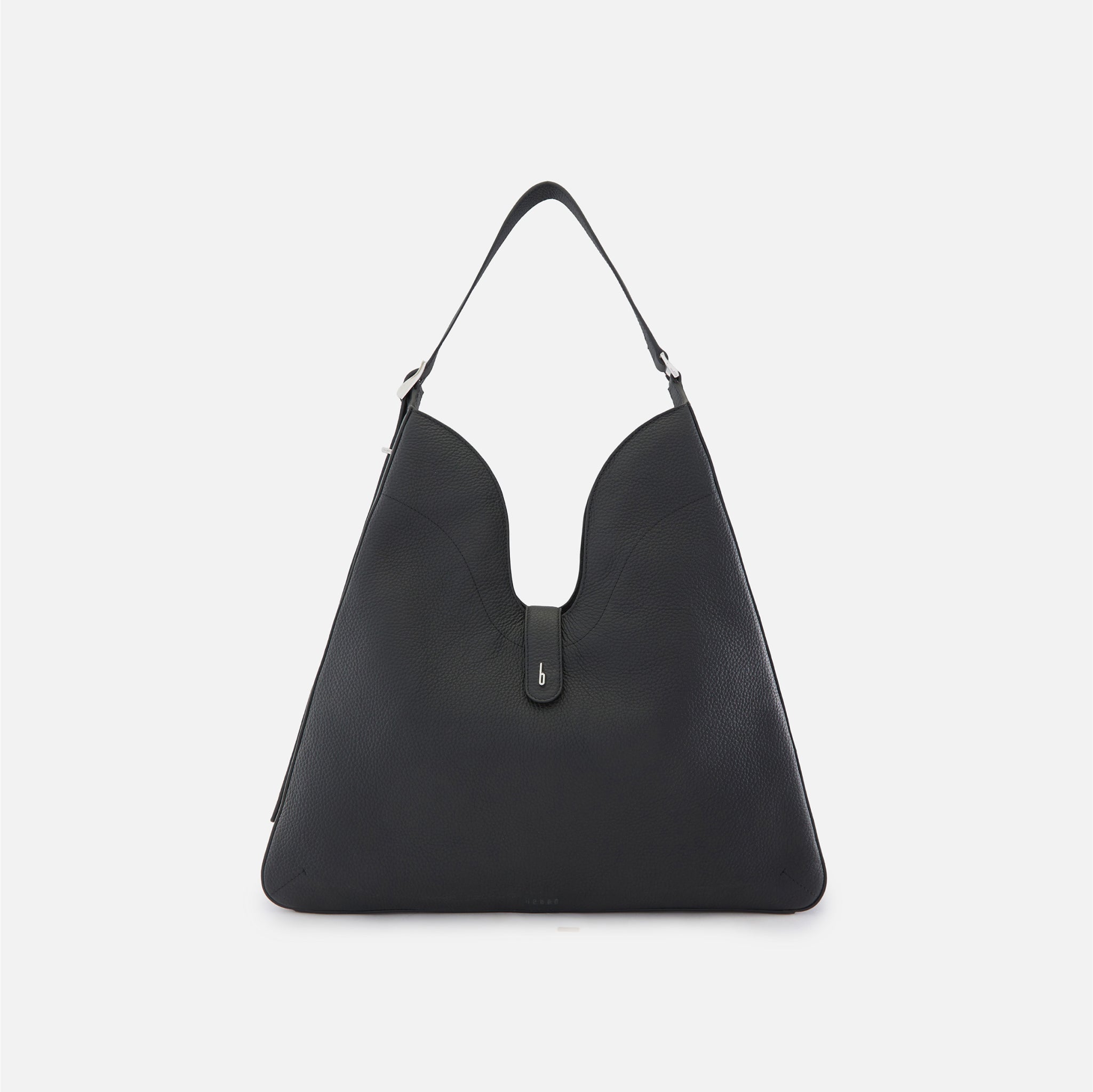 Behno MELINA SHOULDER BAG PEBBLE BLACK