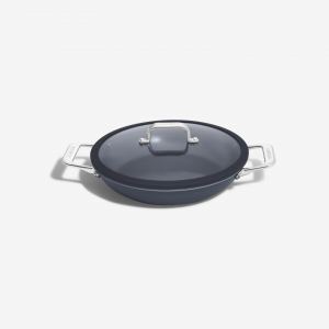 Misen 10" Carbon Nonstick™ Round Roaster + Glass Lid