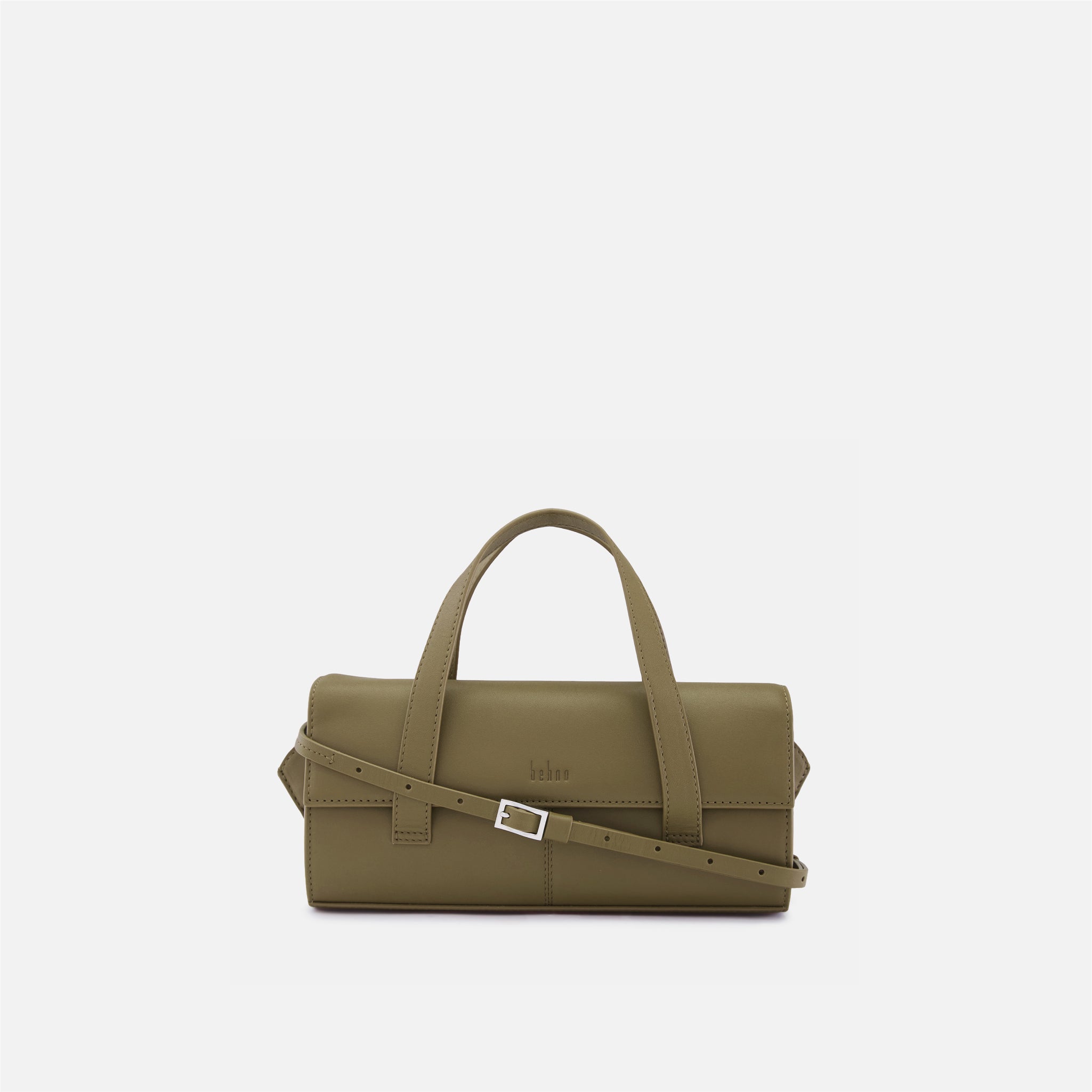 Behno MICHELLE MINI CROSSBODY NAPPA WOOD