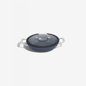 Misen 8" Carbon Nonstick™ Round Roaster + Glass Lid