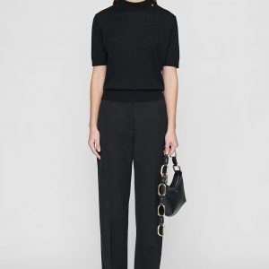 Anine Bing Classic Pant - Black