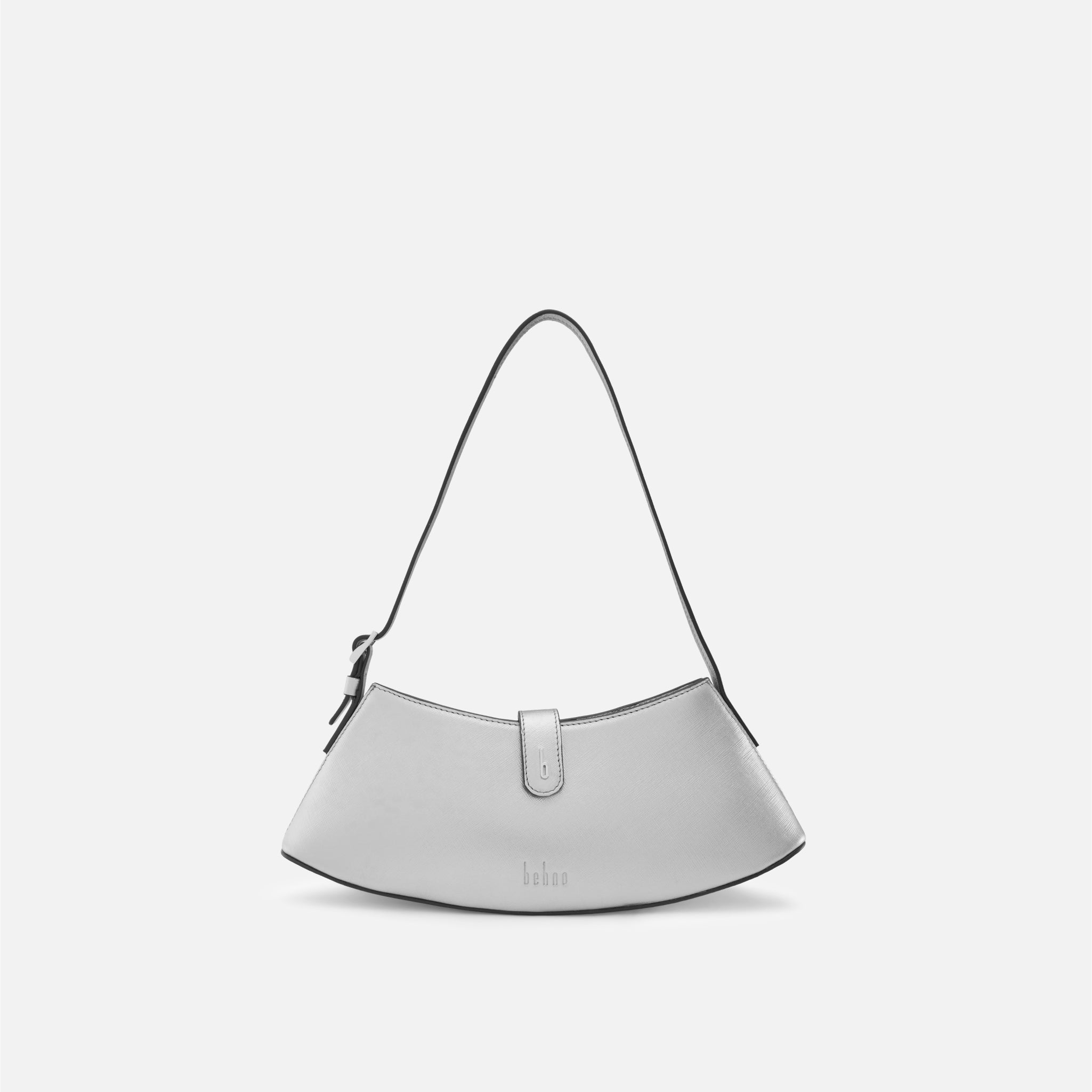 Behno RUTH MINI SHOULDER BAG METALLIC SILVER