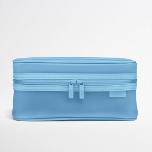 Away Clear Toiletry Bag in Opal Blue