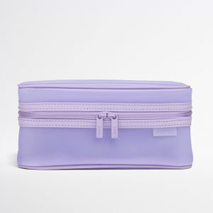 Away Clear Toiletry Bag in Lavender Haze Purple