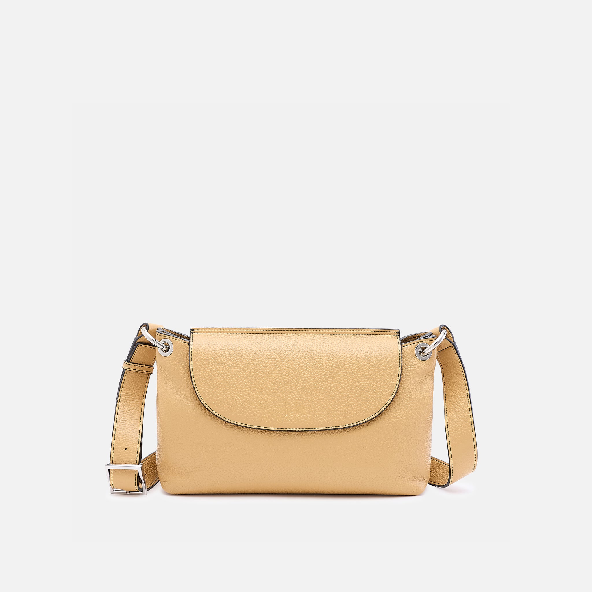Behno JUDITH SATCHEL MEDIUM PEBBLE BISQUE