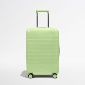 Away The Bigger Carry-On in Glazed Matcha Milk Green