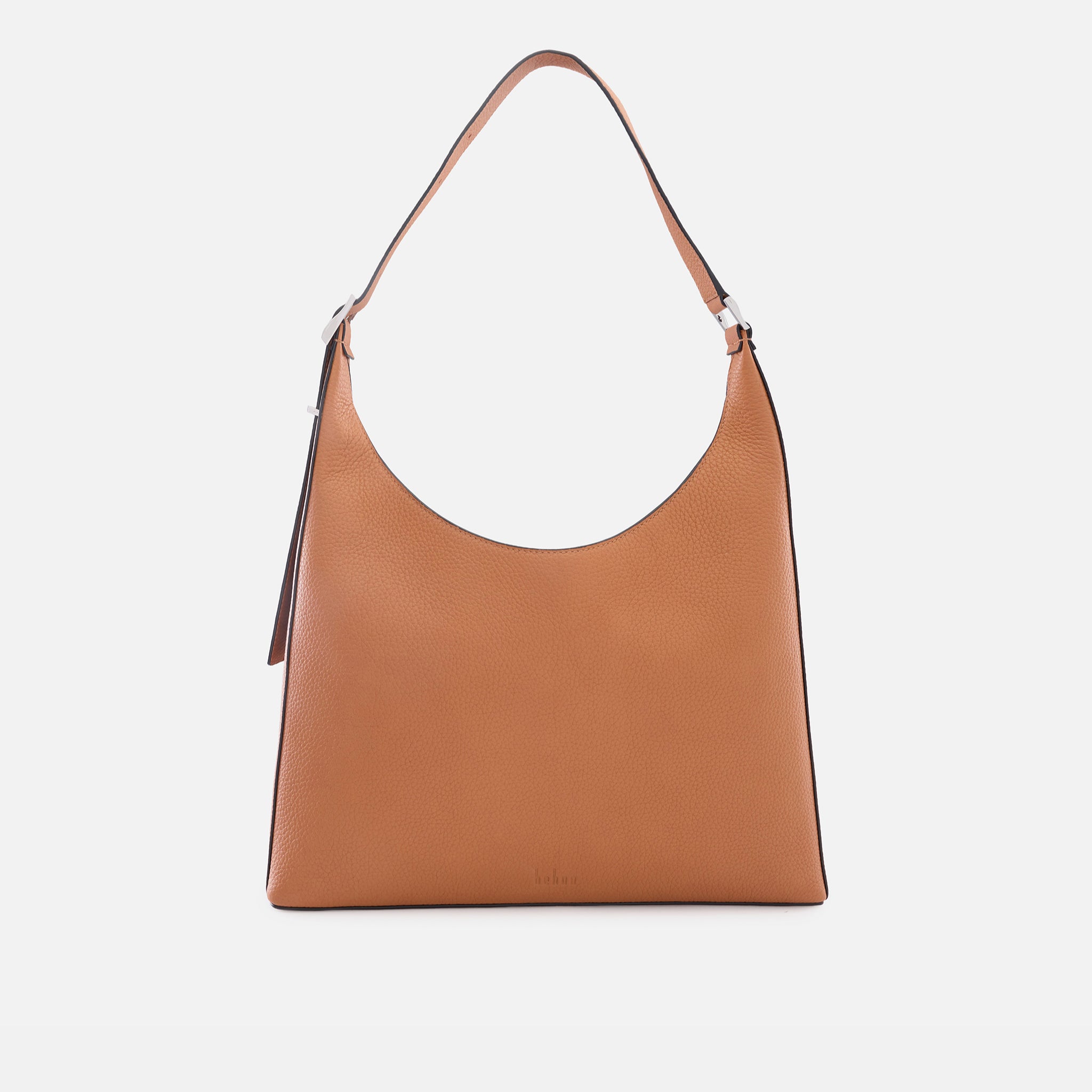Behno DANNY FLATIRON BAG LARGE PEBBLE CLAY