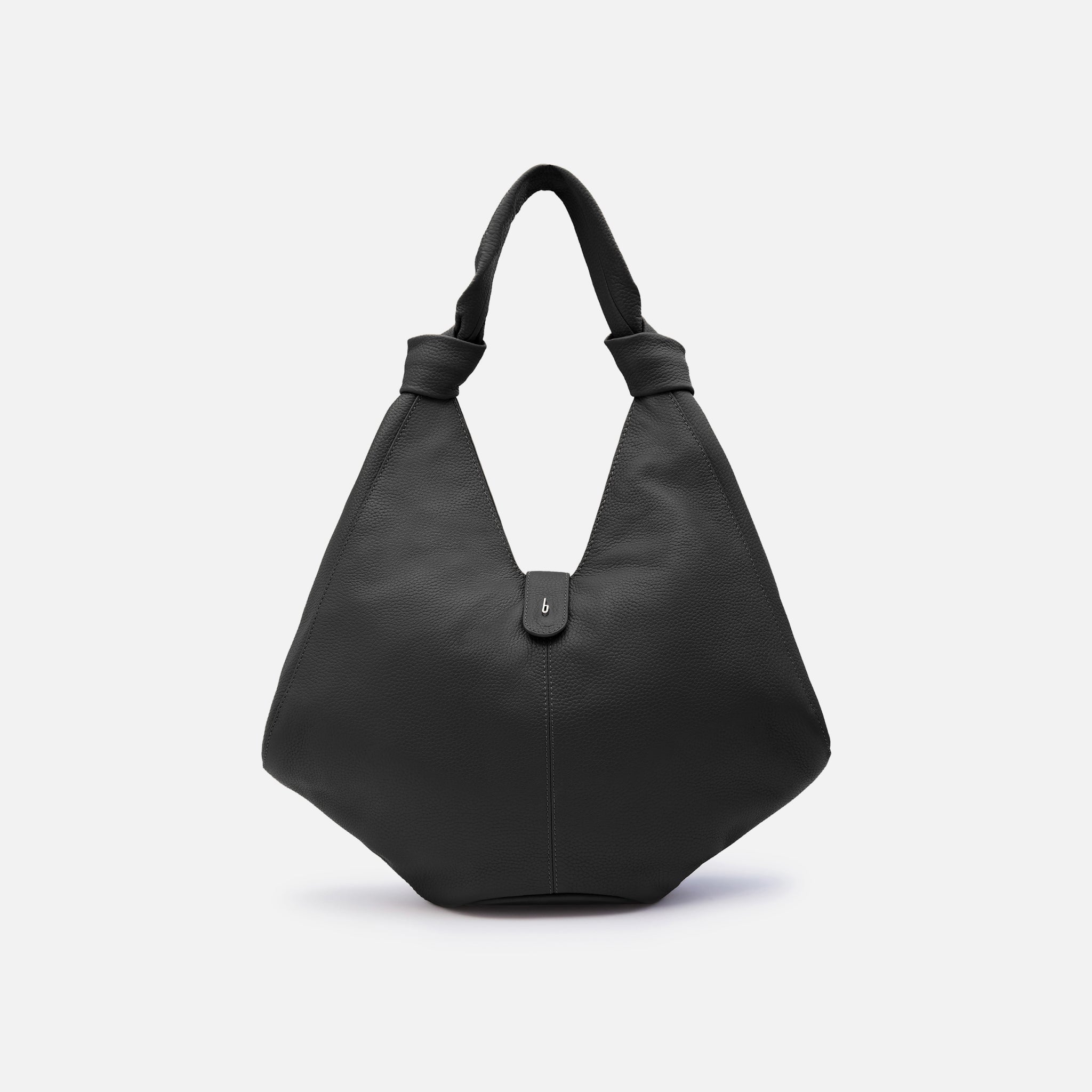 Behno NELLI HOBO LARGE PEBBLE BLACK