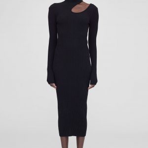 Anine Bing Victoria Dress - Black