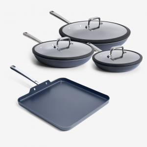 Misen Carbon Nonstick™ Complete Set + Glass Lids
