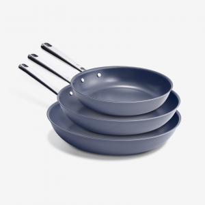 Misen 8" + 10" + 12" Deeper Carbon Nonstick™ Frying Pan
