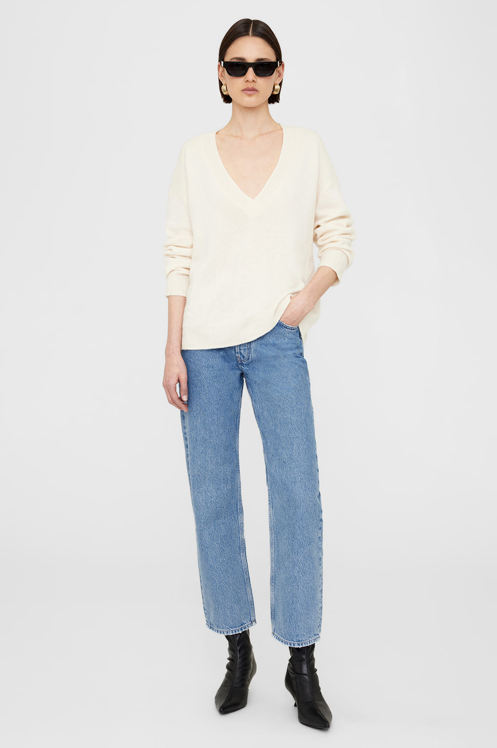 Anine Bing Lee Sweater - Cream