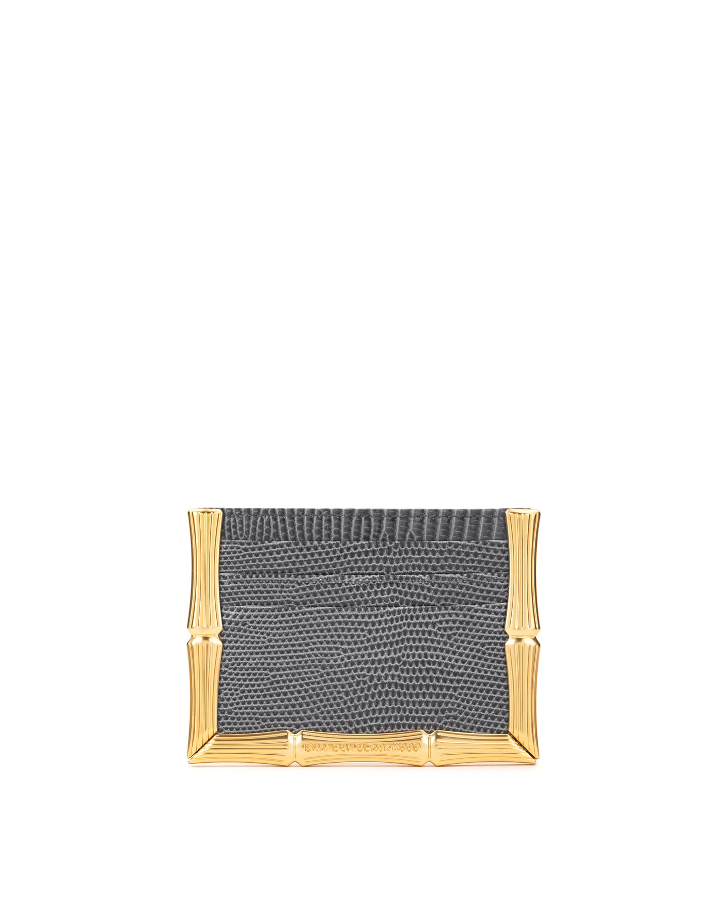 Brandon Blackwood Bamboo B Card Holder