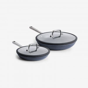 Misen 8" + 10" Carbon Nonstick™ Frying Pan + Glass Lids