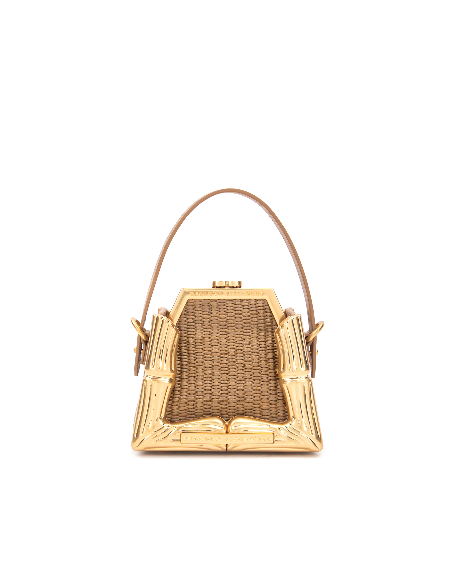 Brandon Blackwood Bamboo B Micro Tote