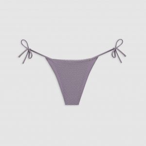 Anine Bing Leno Bikini Bottom - Violet