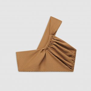 Anine Bing Roux Bikini Top - Camel