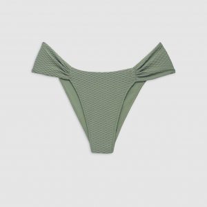 Anine Bing Naya Bikini Bottom - Artichoke