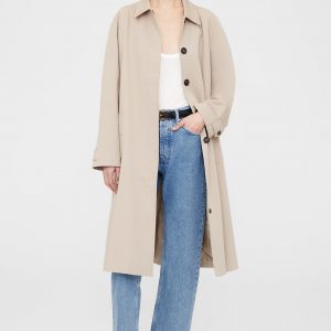 Anine Bing Randy Oversized Trench - Beige