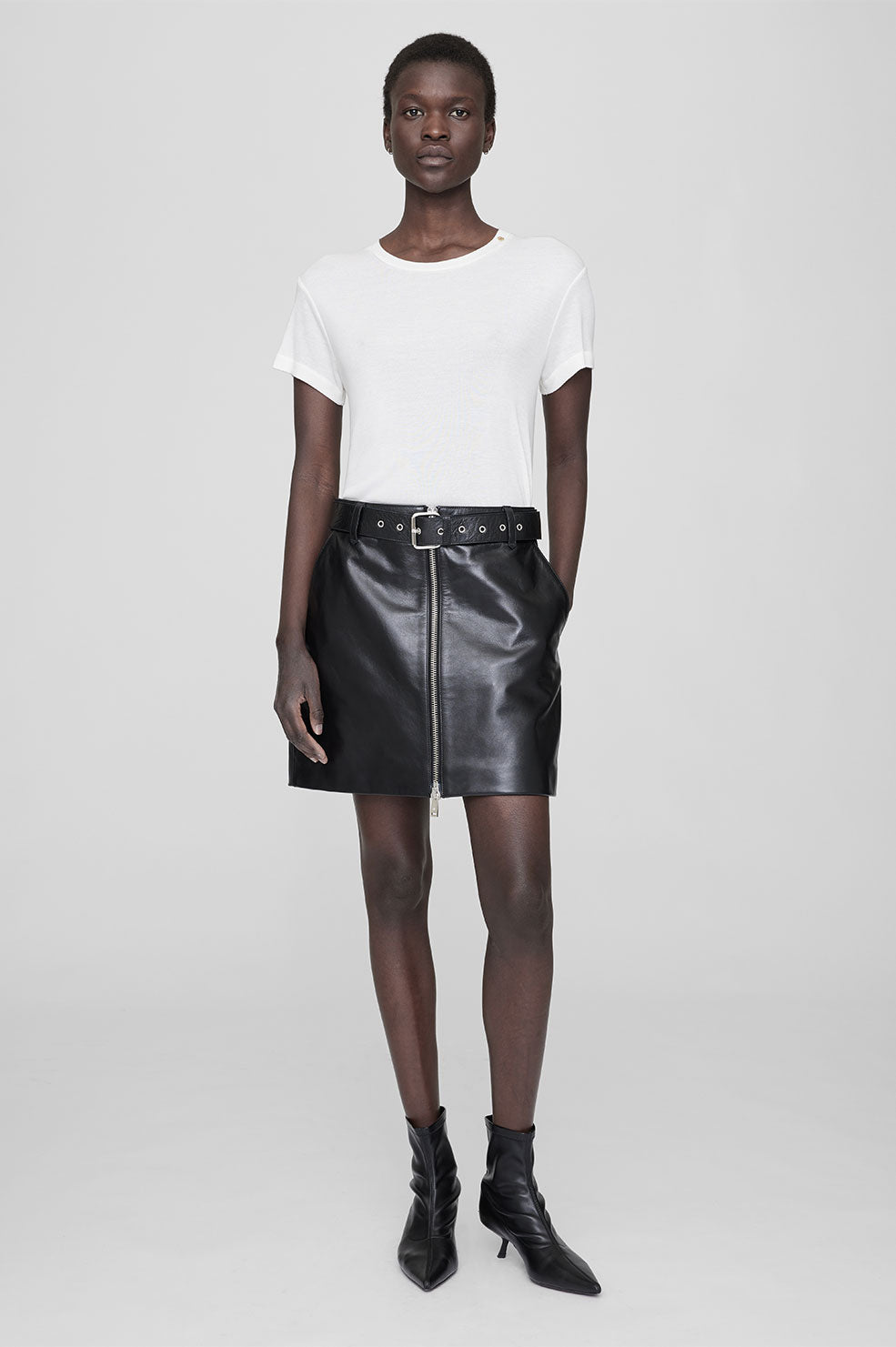 Anine Bing Ana Skirt - Black