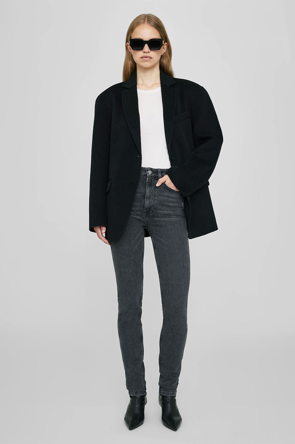 Anine Bing Beck Jean - Iron Grey