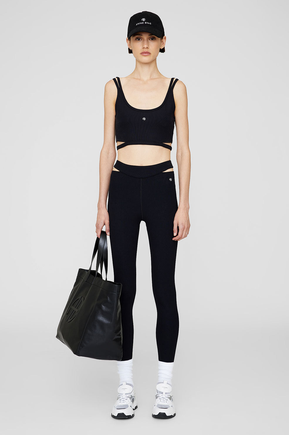 Anine Bing Aimee Legging - Black