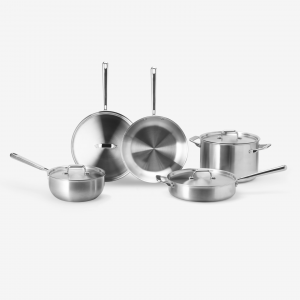 Misen 9-Piece Stainless Steel Cookware Set