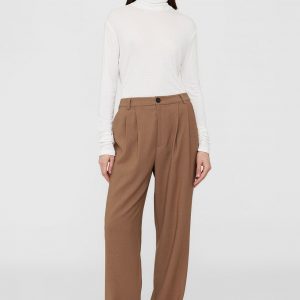 Anine Bing Carrie Pant - Camel Twill