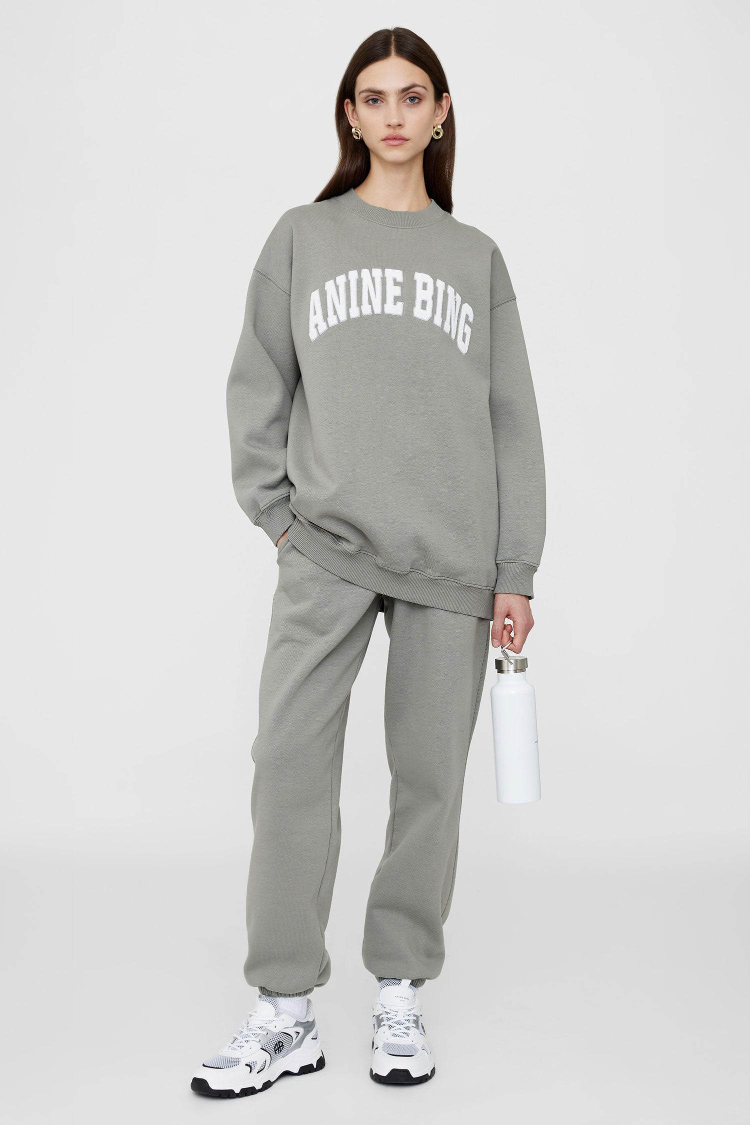 Anine Bing Tyler Sweatshirt - Storm Grey