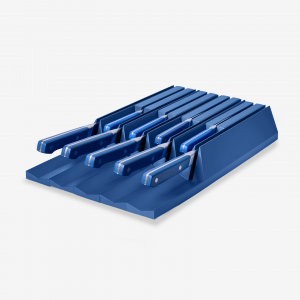 Misen 9-Piece Modular Knife Storage Set - Blue