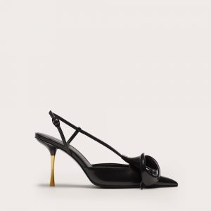Cult Gaia CALLA PUMP - BLACK