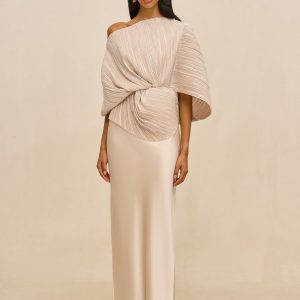 Cult Gaia CHANTEL SKIRT - DOVE