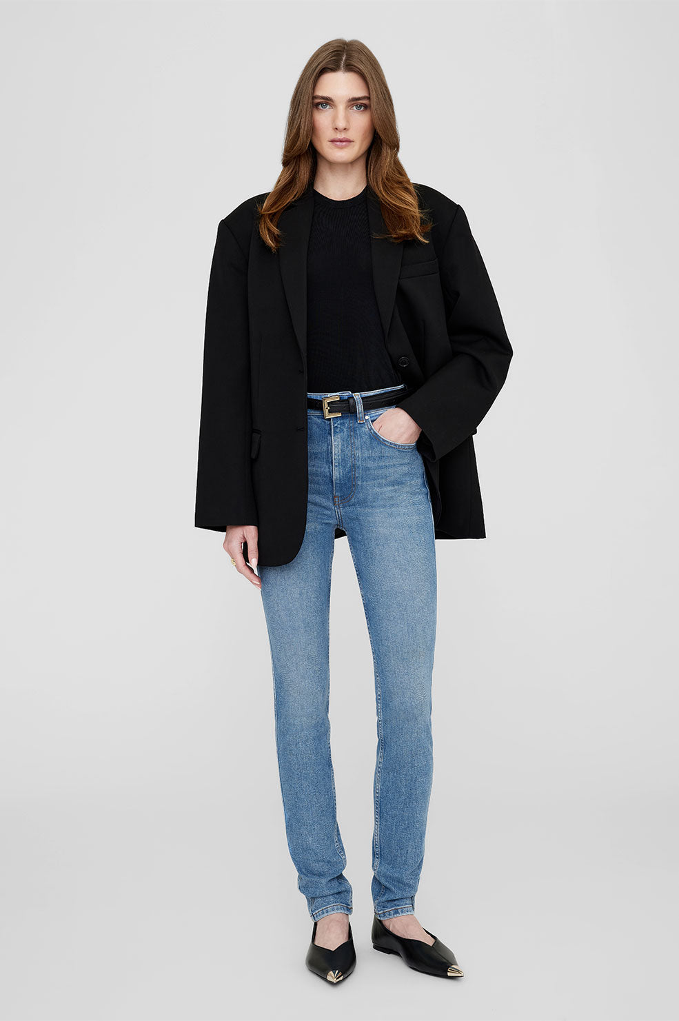 Anine Bing Beck Jean - Enamel Blue