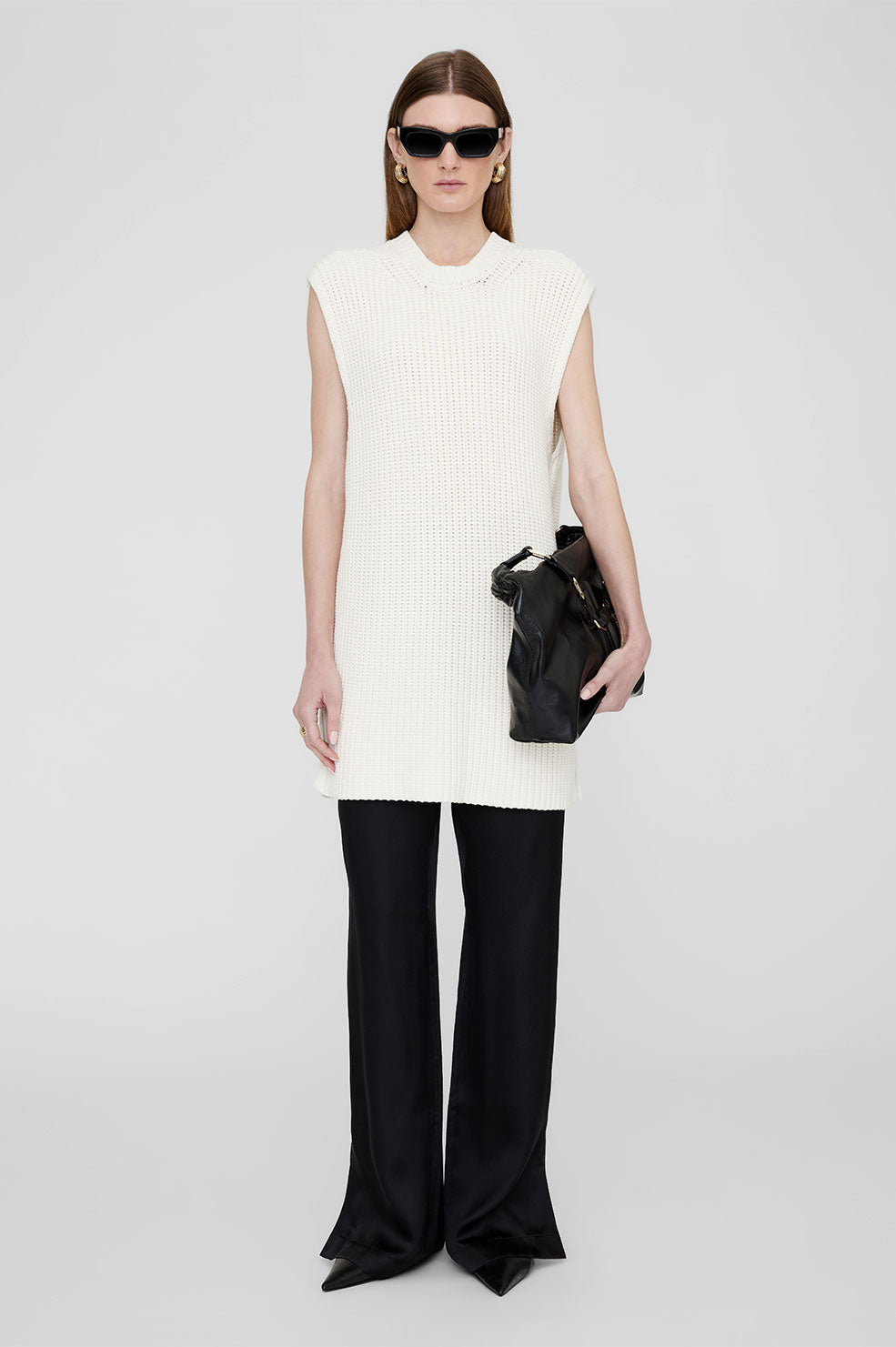 Anine Bing Olivier Sweater - Ivory