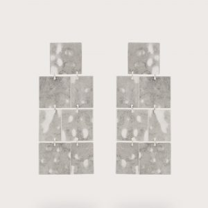 Cult Gaia EVELIS EARRING - ANTIQUE SILVER