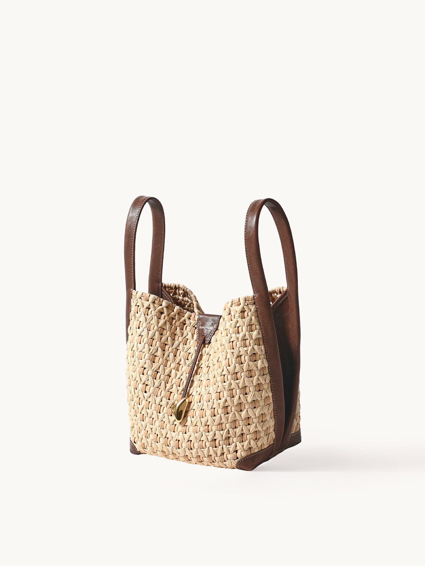 Songmont Lattice Bucket Bag