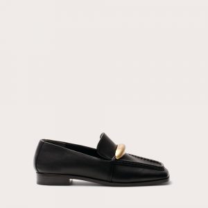 Cult Gaia FIORE LOAFER - BLACK