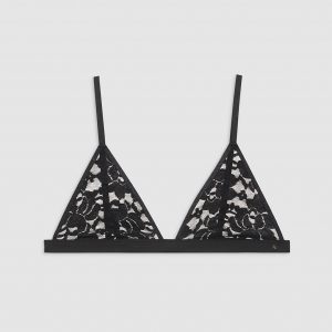 Anine Bing Eldra Bralette - Black Floral