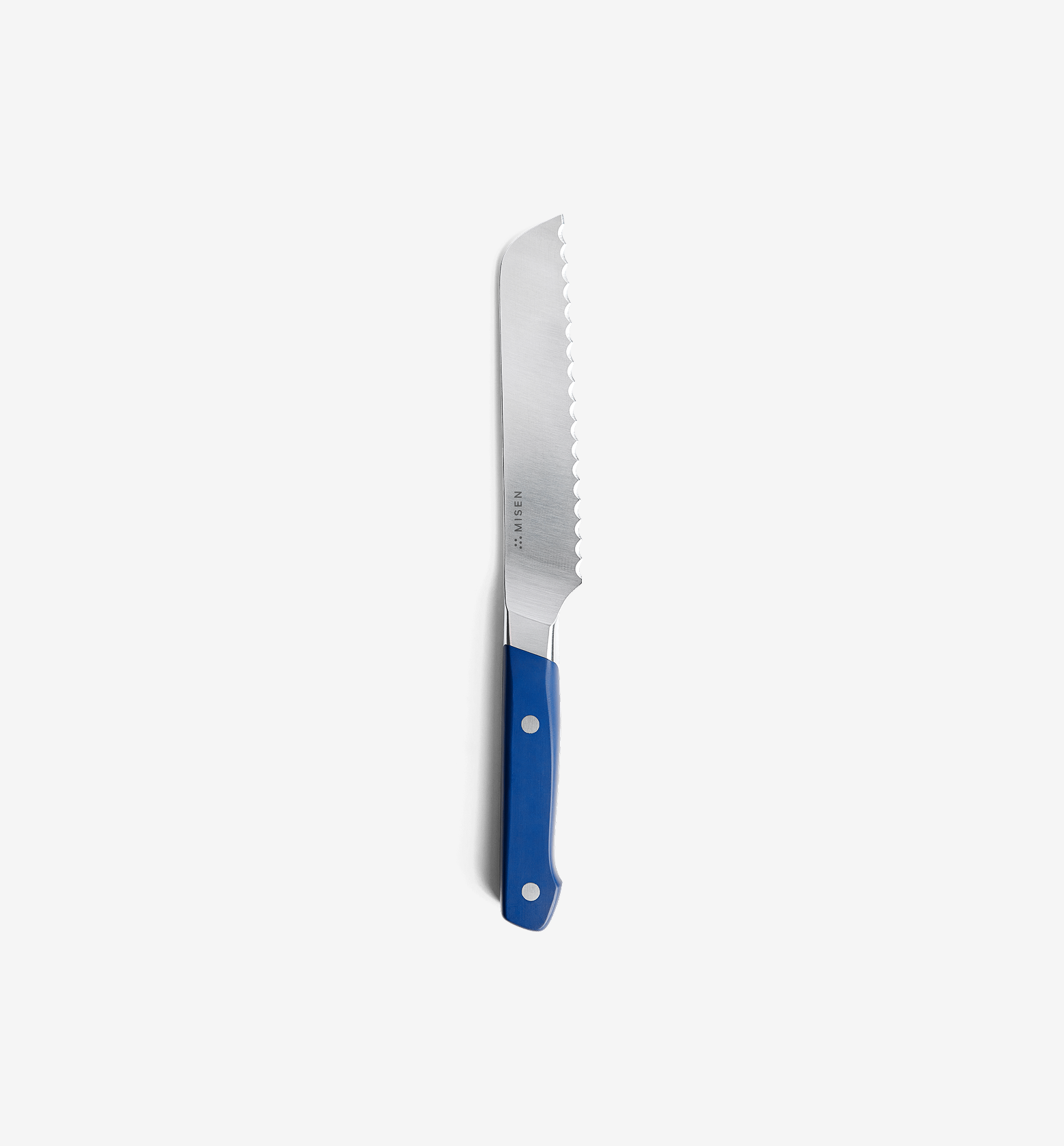 Misen 5" Serrated Knife (ACUTO440) - Blue