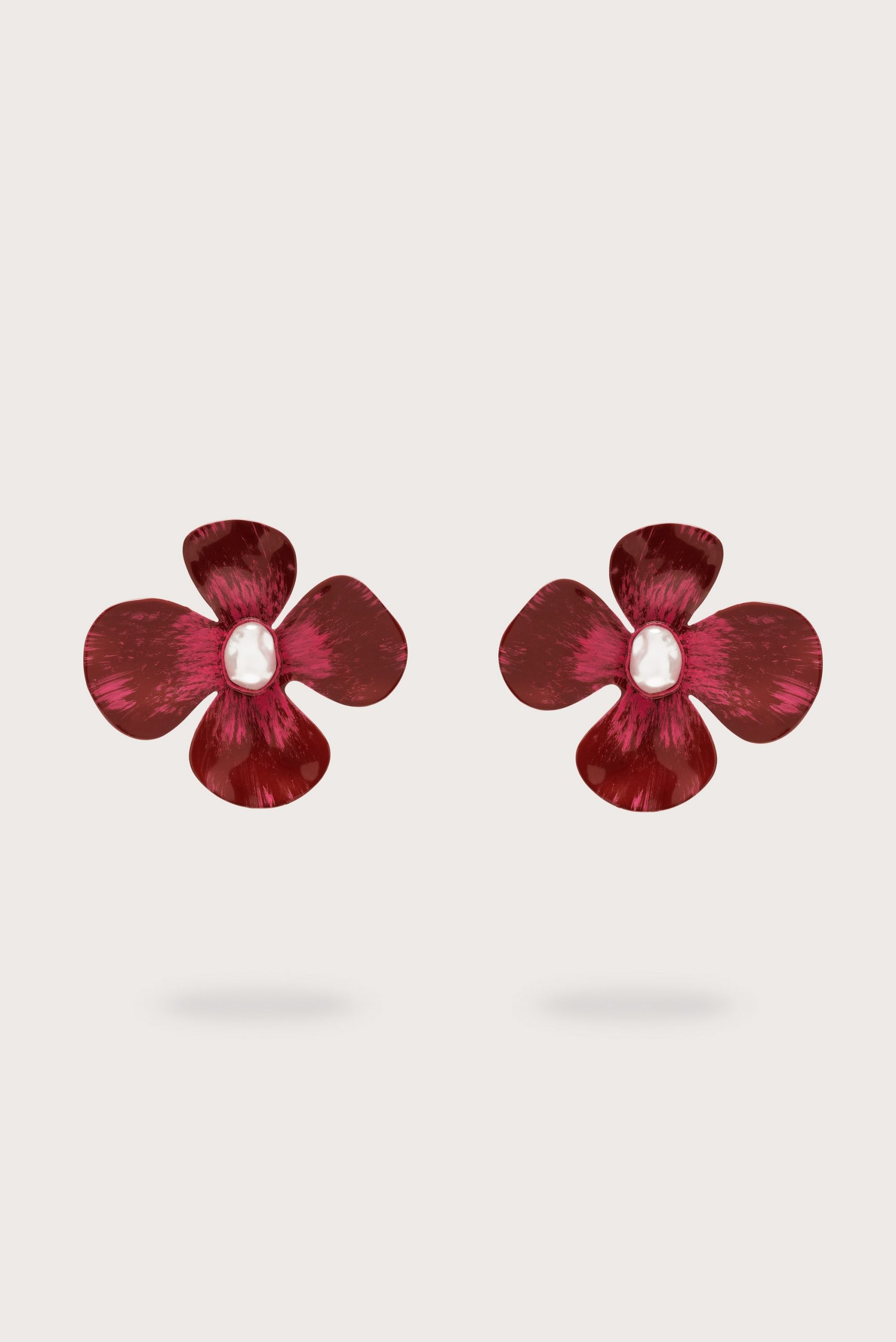 Cult Gaia LUCKY EARRING - WINTER PLUM