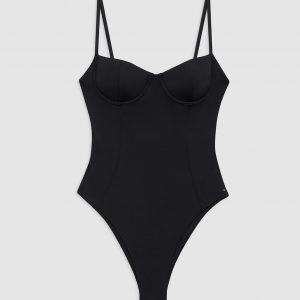 Anine Bing Kyler One Piece - Black