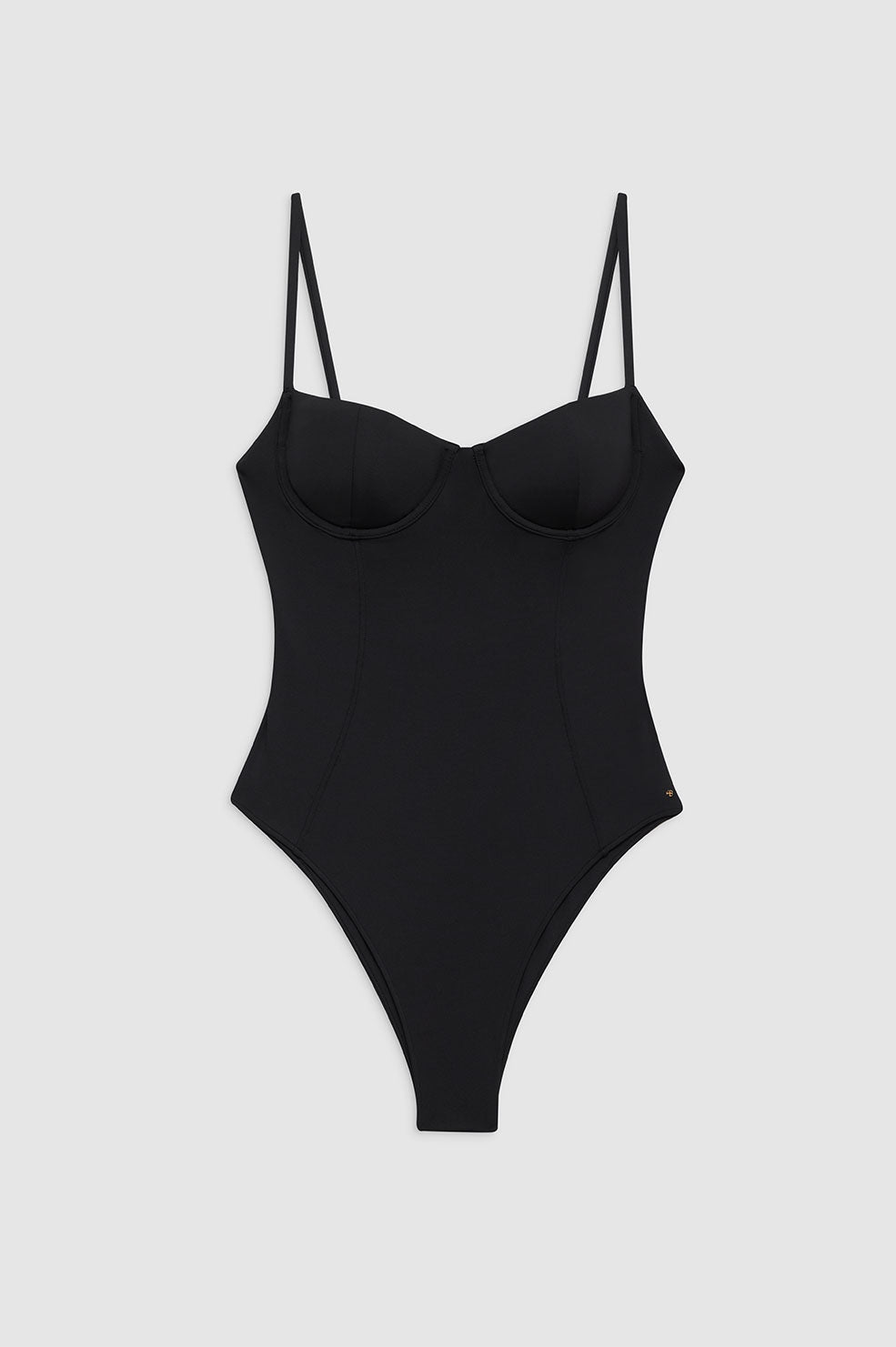 Anine Bing Kyler One Piece - Black