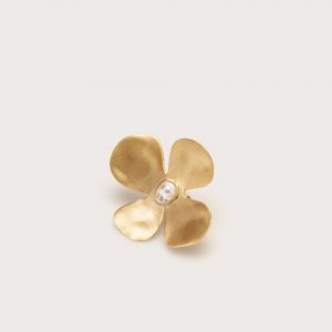 Cult Gaia LUCKY RING - BRUSHED BRASS
