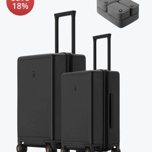 Level8 Matte Luggage 2 Piece Set