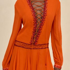 Cult Gaia MIMAS DRESS - PEPPER